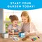 National Geographic Summer Flower & Herb Gardening Kit for Kids - Gardening Set with 3 Stainless Steel Pots, Paint & Stickers, Outdoor Toys, Craft Kits, Kids Plant Growing Kit, Easter Basket Stuffers